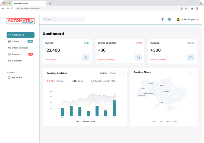 Airbnb automation system