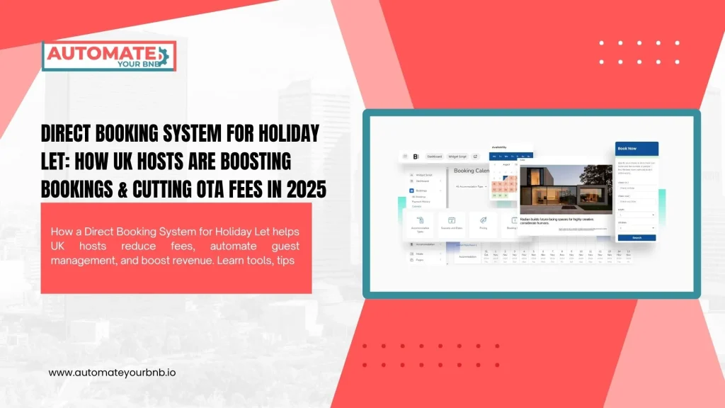 Direct Booking System for Holiday Let